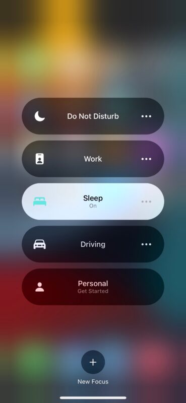 Come utilizzare la modalità Focus su iPhone e iPad