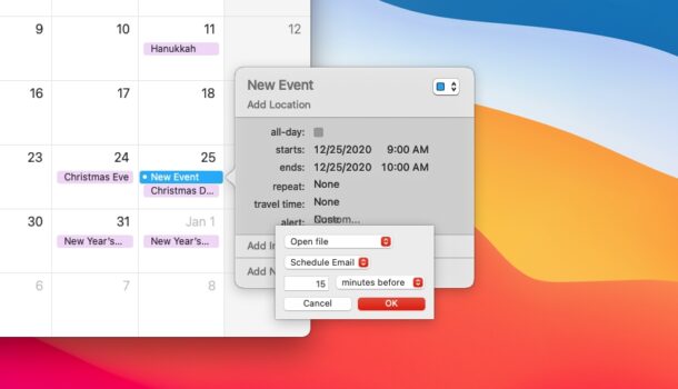 Come pianificare l'invio di e-mail su Mac con Automator