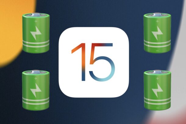 Risolvi i problemi di durata della batteria di iOS 15 e il drenaggio