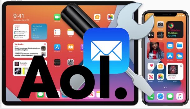 Risolvi i problemi di posta elettronica AOL iPhone e iPad