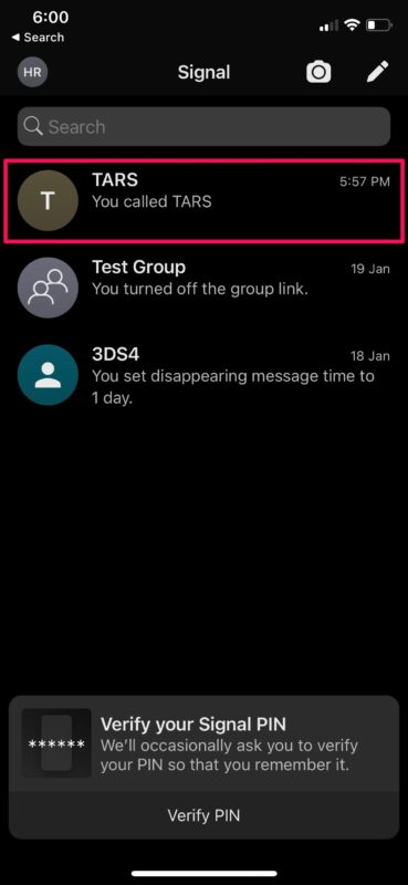 Come effettuare chiamate video e vocali su Signal