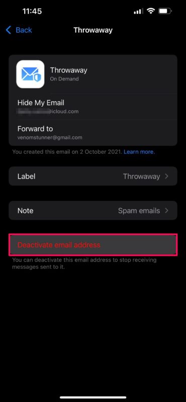 Come usare Nascondi la mia email per le registrazioni da iPhone