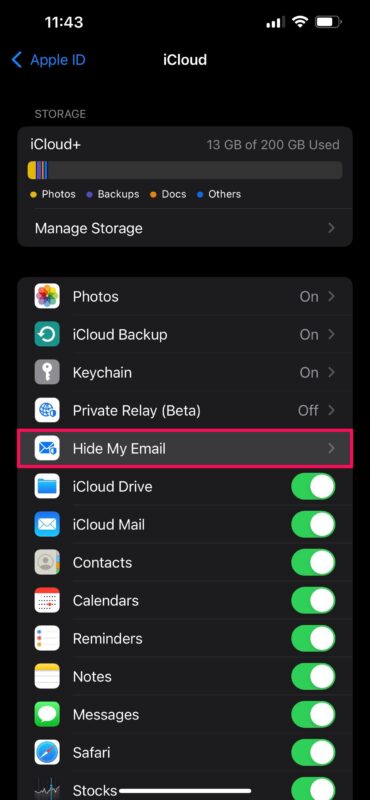 Come usare Nascondi la mia email per le registrazioni da iPhone