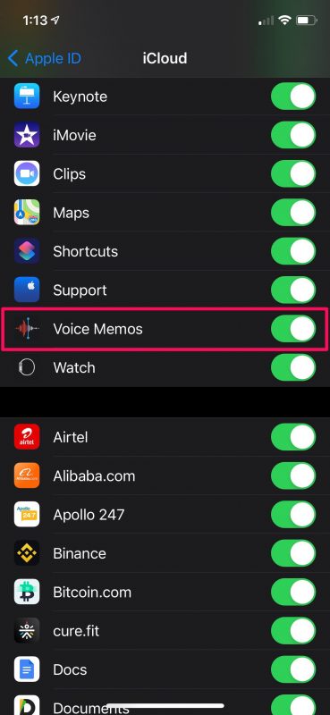 Come eseguire il backup dei memo vocali da iPhone