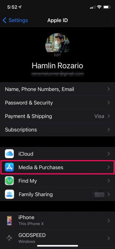 Come utilizzare un ID Apple diverso per App Store e acquisti