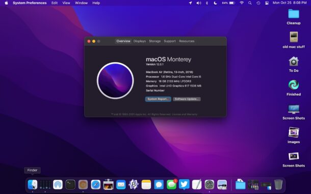 desktop macOS Monterey