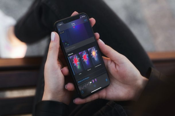 Come modificare l'effetto della foto dal vivo su iPhone e iPad