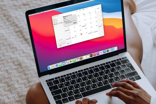 Come rendere pubblico un calendario su Mac