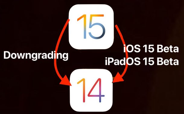 Downgrade di iOS/iPadOS 15 beta senza perdere dati