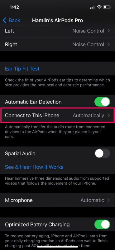 Come impedire agli AirPod di passare automaticamente ad altri dispositivi