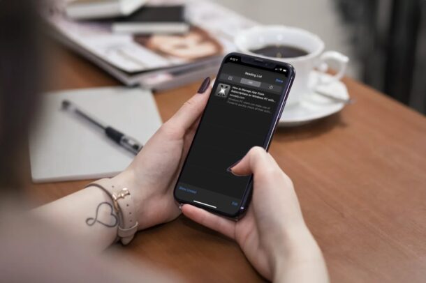 Come utilizzare l'elenco di lettura su iPhone, iPad e Mac