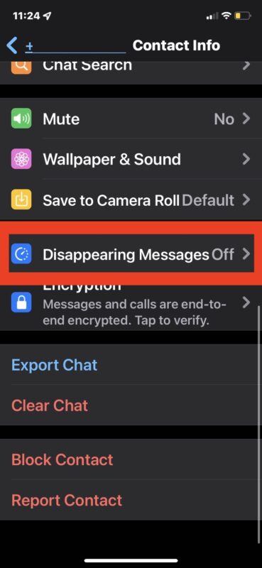 Come abilitare i messaggi a scomparsa in WhatsApp