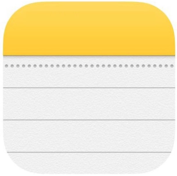 Icona Note in iOS
