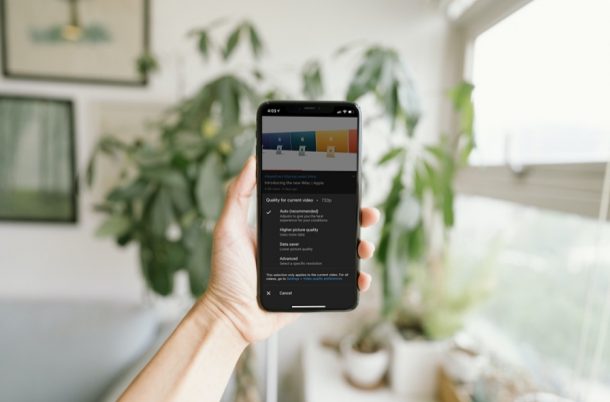 Come utilizzare le nuove impostazioni di qualità video di YouTube su iPhone e iPad