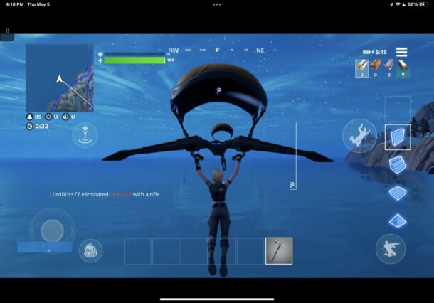 Giocare a Fortnite con Xbox Cloud Gaming su iPhone e iPad