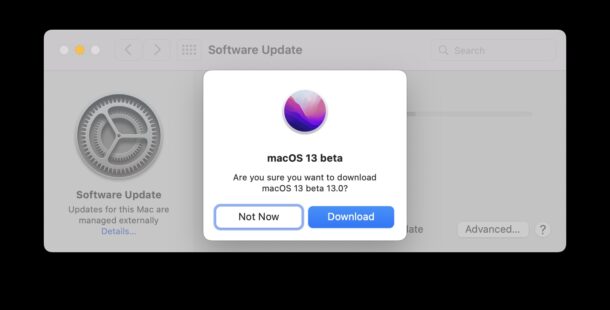 Scarica MacOS Ventura beta su Mac