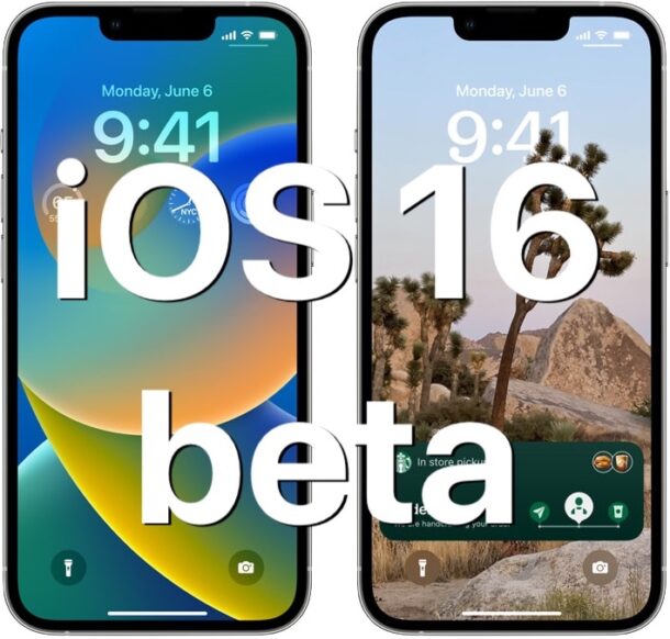 Installa subito iOS 16 beta
