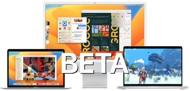 macOS Ventura beta