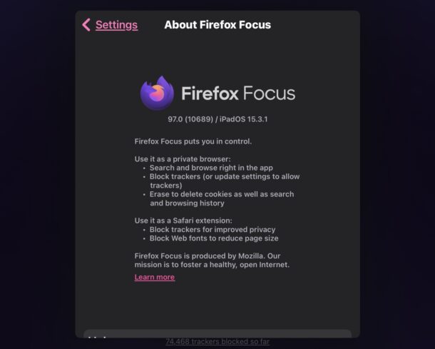 Focus su Firefox