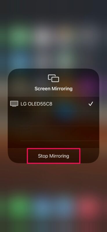 Come eseguire il mirroring del tuo iPhone su LG OLED TV