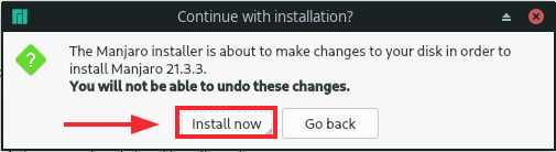 Installa Manajro Linux