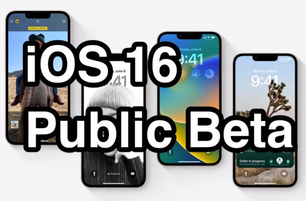 Beta pubblica di iOS 16