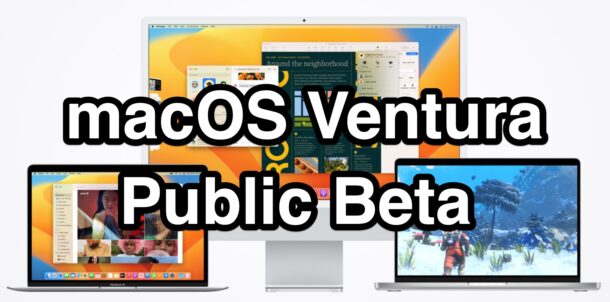 Versione beta pubblica di MacOS Ventura