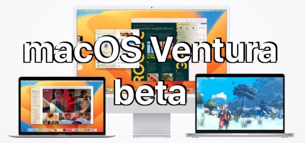 macOS Ventura beta