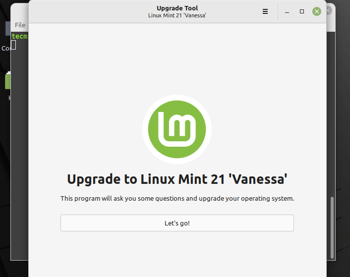 Passa a Linux Mint 21
