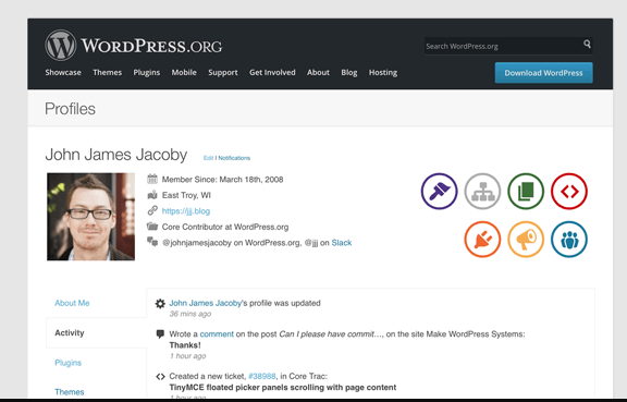 Software di social networking BuddyPress