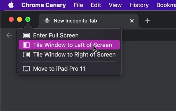 Come accedere allo schermo diviso su Mac