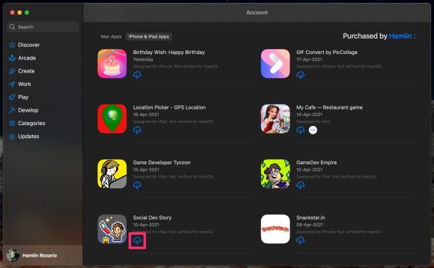 Come giocare ai giochi per iPhone e iPad su M1 Mac