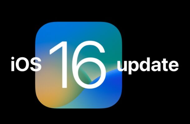 Aggiornamento iOS 16.1.1