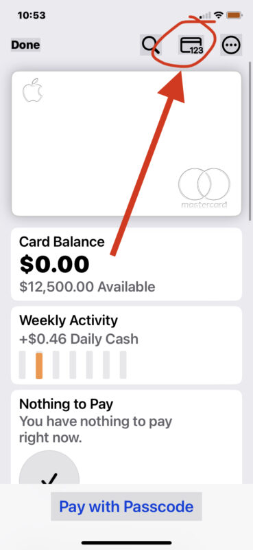 Come vedere il numero e la scadenza della Apple Card su iPhone
