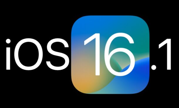 Aggiornamento iOS 16.1 per iPhone