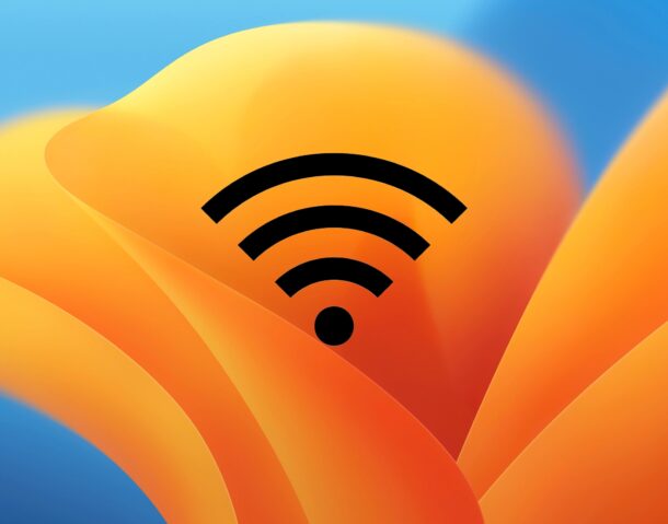 Risolvi i problemi Wi-Fi di MacOS Ventura