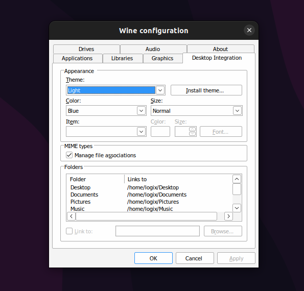 Tema chiaro Vino 8.0 Tema chiaro Vino 8.0