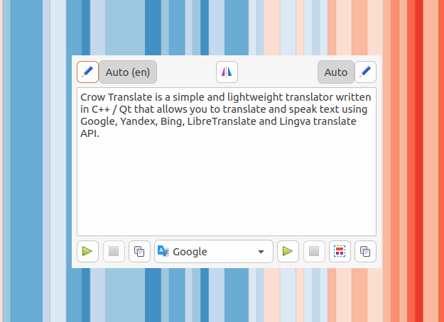 Popup di traduzione di Crow Popup di traduzione di Crow