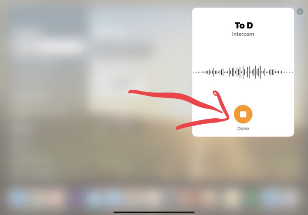 Utilizzo di Intercom con HomePod da iPhone o iPad