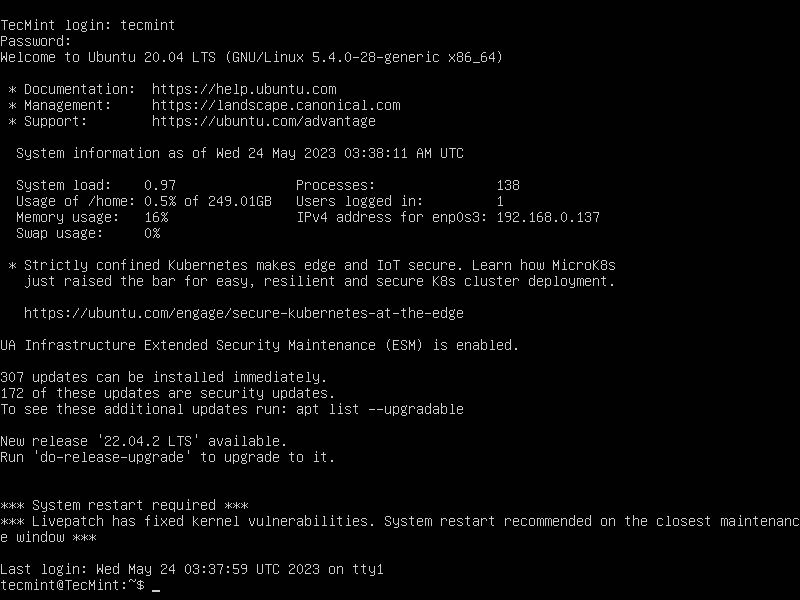 Server Ubuntu
