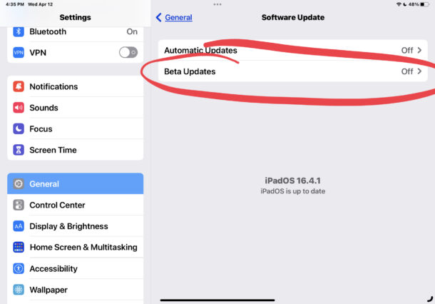 Come modificare le impostazioni dell'aggiornamento beta su iOS e iPadOS