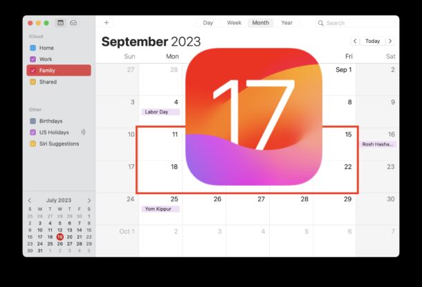 Data di rilascio di iOS 17