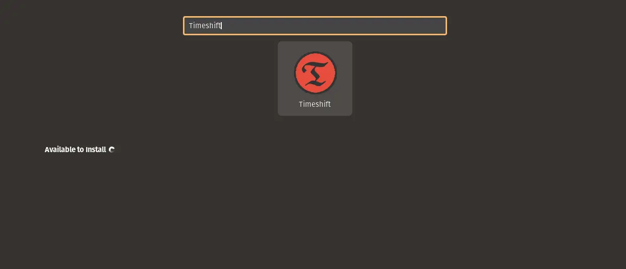 cercare timeshift