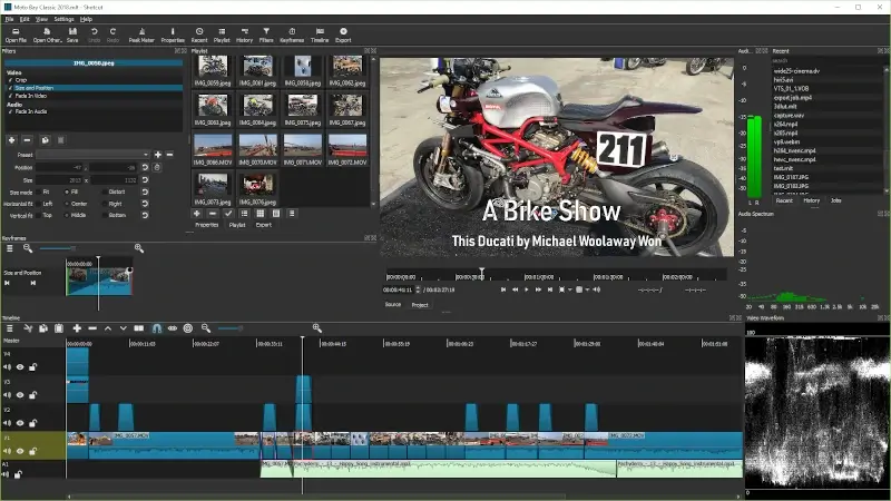 Shotcut: editor video multipiattaforma