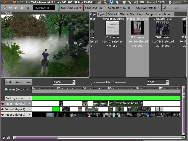 LiVES - Editor video open source