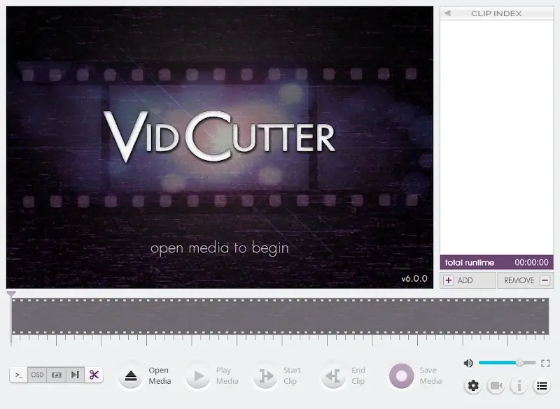 VidCutter: taglierina e unisci video