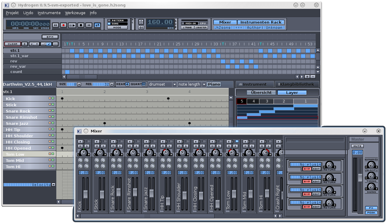 Drum Machine a idrogeno