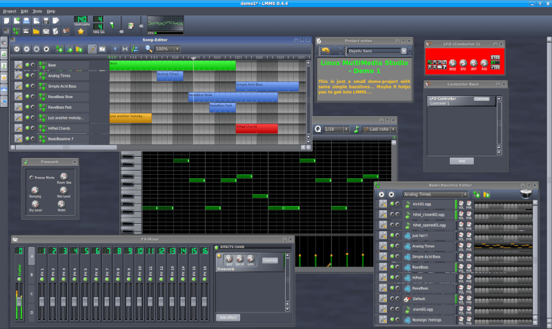 LMMS - Workstation audio digitale