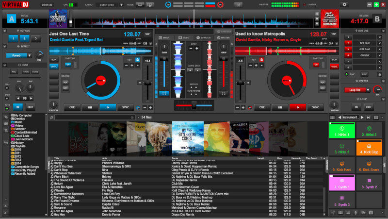 Virtual DJ - Software di mixaggio MP3 e video