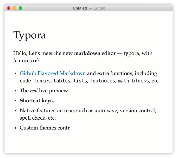 Editor Markdown Typora